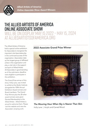 Allied Artists of America, Online Associate Grand Prize Winner - Holly Lane